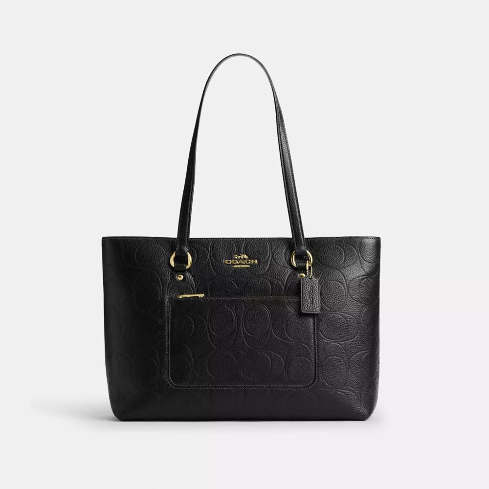 Station Tote-taske i signaturlæder