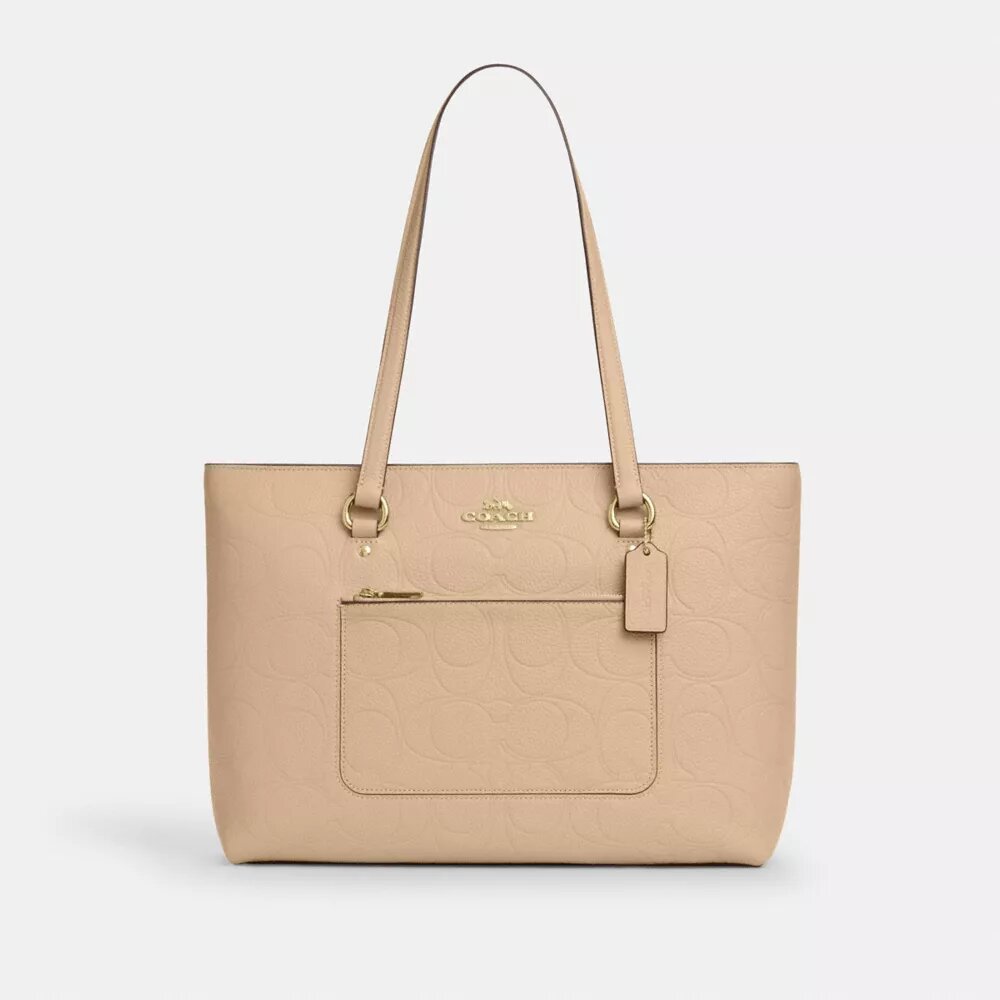 Station Tote-taske i signaturlæder