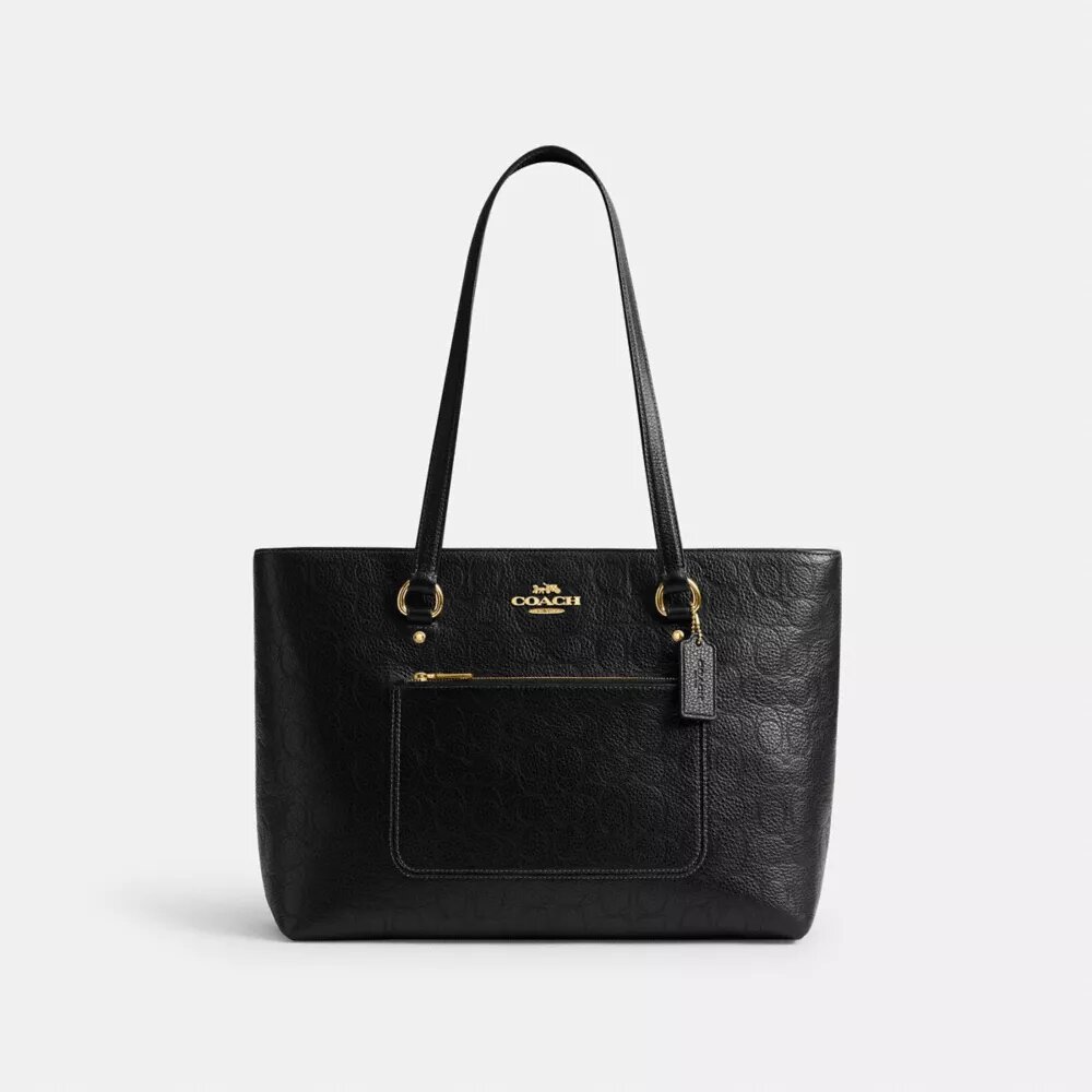 Station Tote-taske i signaturlæder