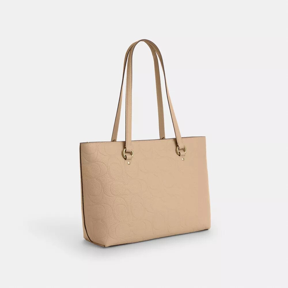 Station Tote-taske i signaturlæder