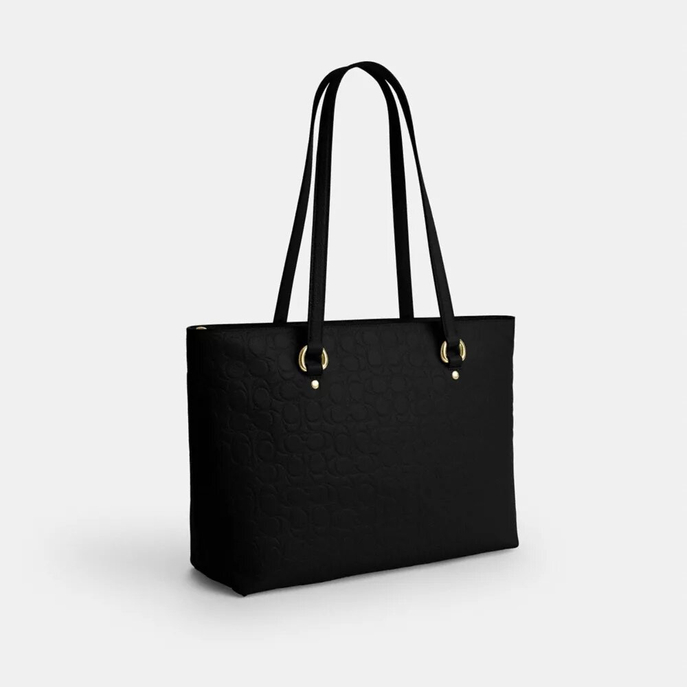 Station Tote-taske i signaturlæder