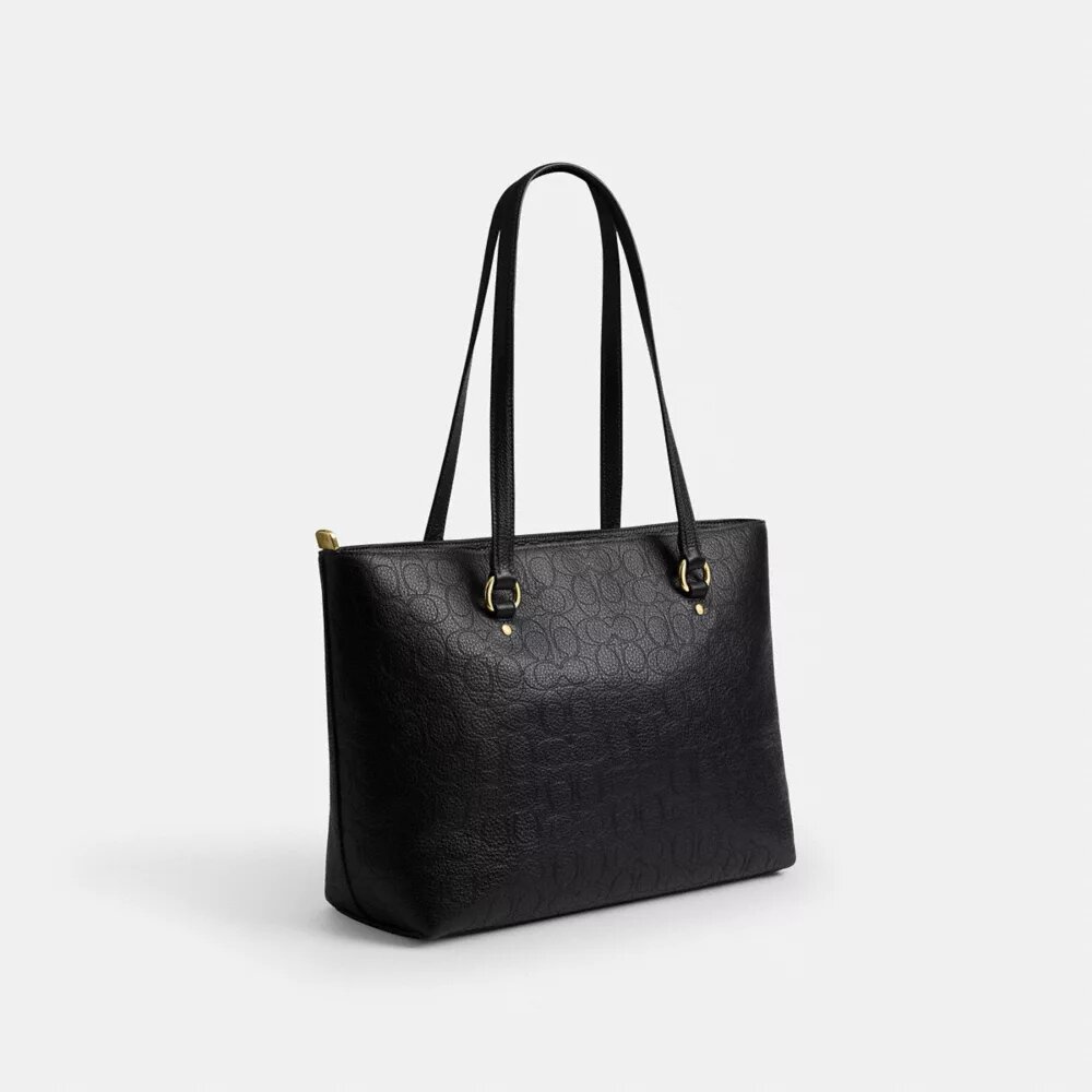 Station Tote-taske i signaturlæder