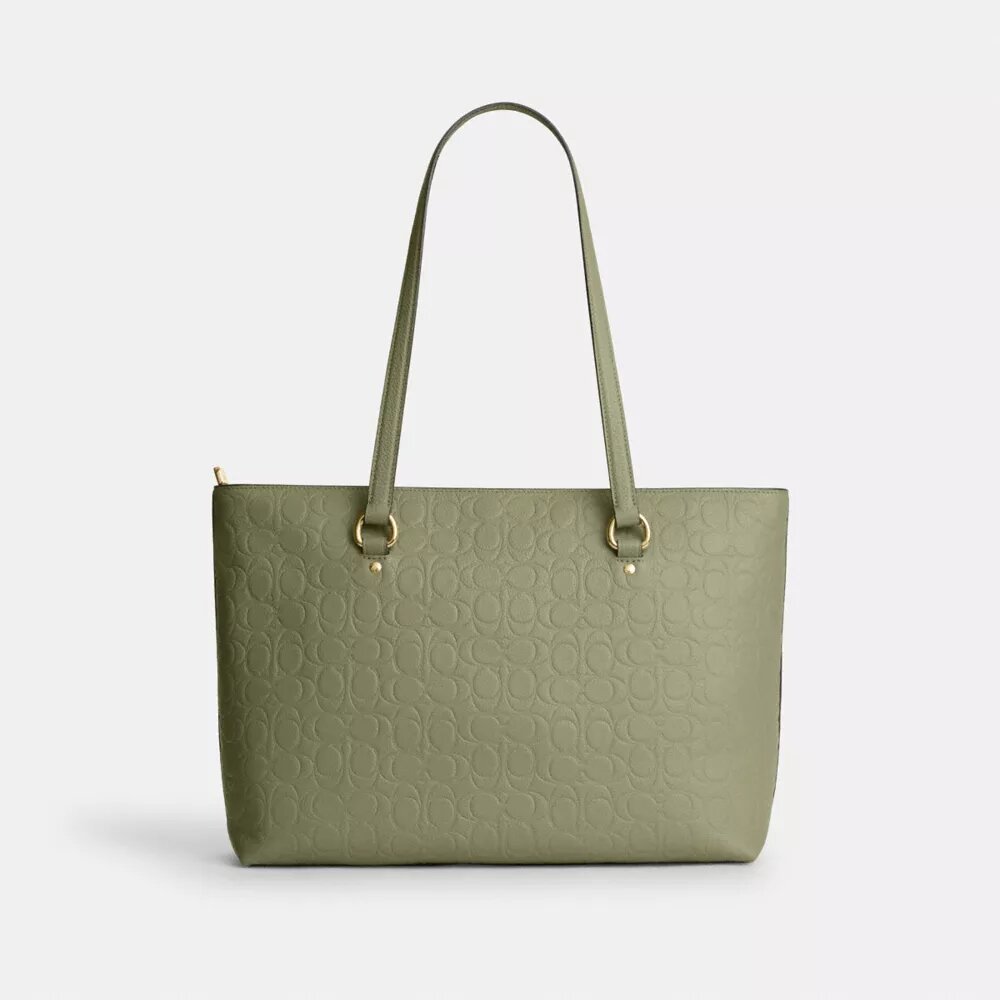 Station Tote-taske i signaturlæder