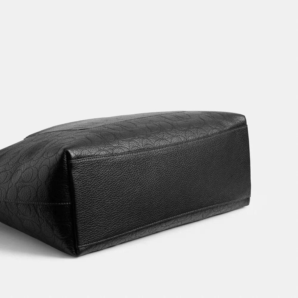 Station Tote-taske i signaturlæder