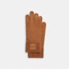 Strikkede Tech-handsker med gummipatch