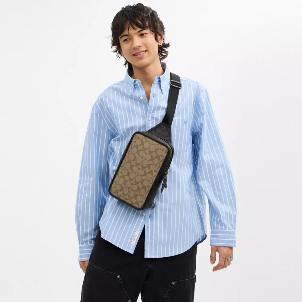 Sullivan Pack i blokmønstret Signature Canvas