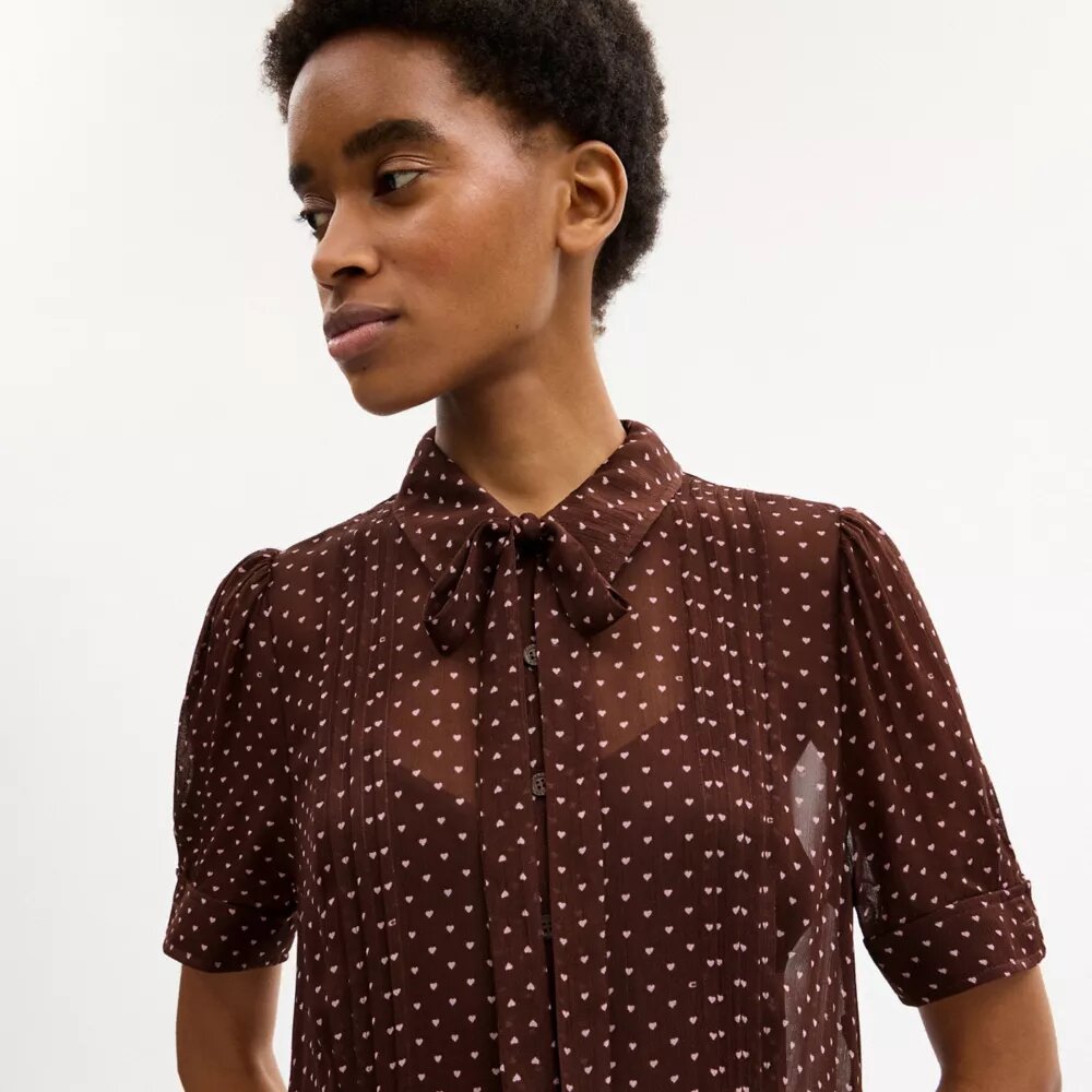 T-shirtkjole med print