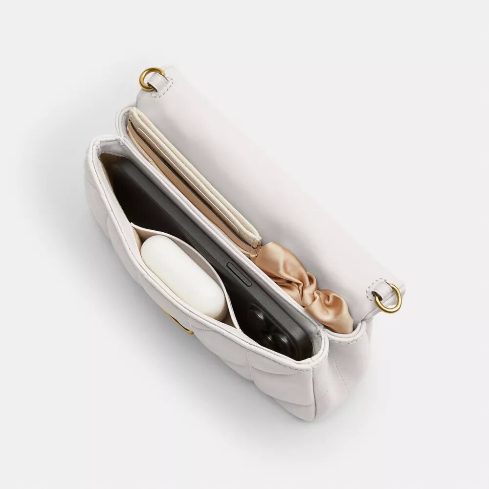 Tabby Chain Crossbody-taske 19 med quiltning