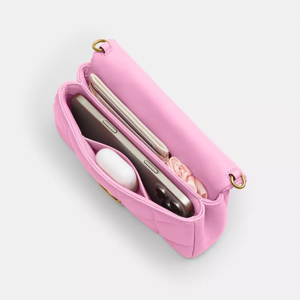 Tabby Chain Crossbody-taske 19 med quiltning