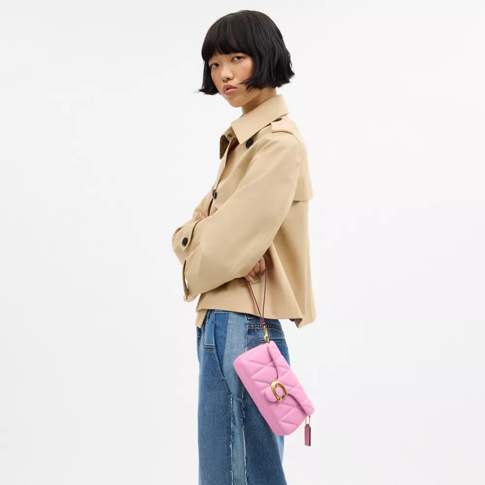 Tabby Chain Crossbody-taske 19 med quiltning