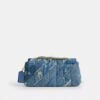 Tabby skuldertaske 26 med quiltning i genbrugt denim-patchwork
