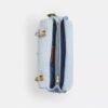 Tabby skuldertaske 26 med quiltning i genbrugt denim-patchwork