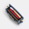 Tabby skuldertasker 26 med genbrugt denim-patchwork