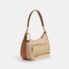Teri Hobo-taske i Signature Canvas med striber