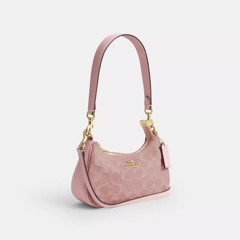 Teri Mini-crossbody-taske i signaturdenim