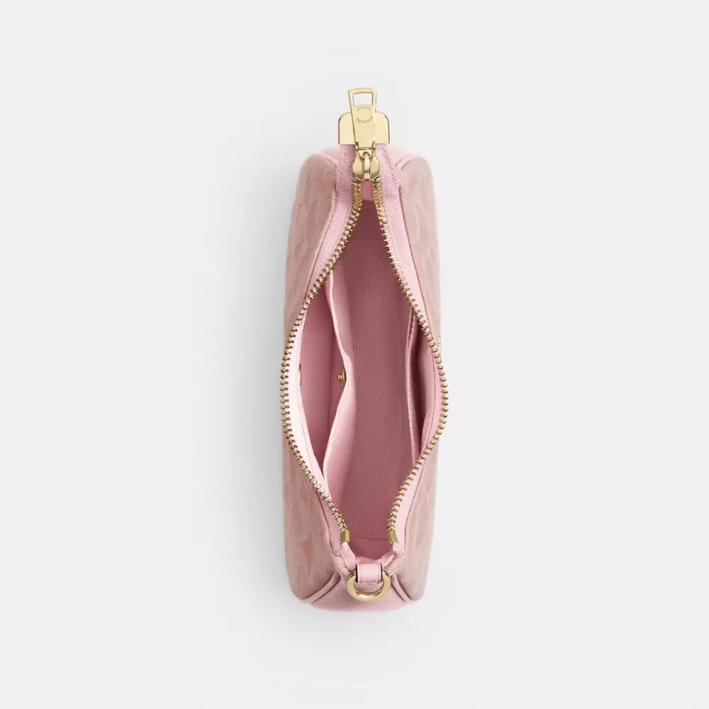 Teri Mini-crossbody-taske i signaturdenim