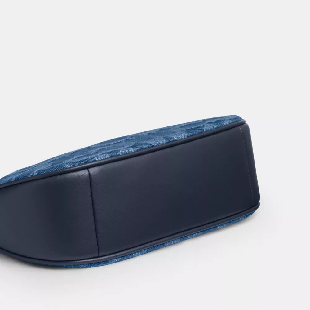 Teri Mini-crossbody-taske i signaturdenim