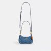 Teri Mini-crossbody-taske i signaturdenim