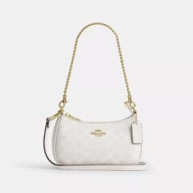 Teri Mini-crossbody-taske i Signature Canvas