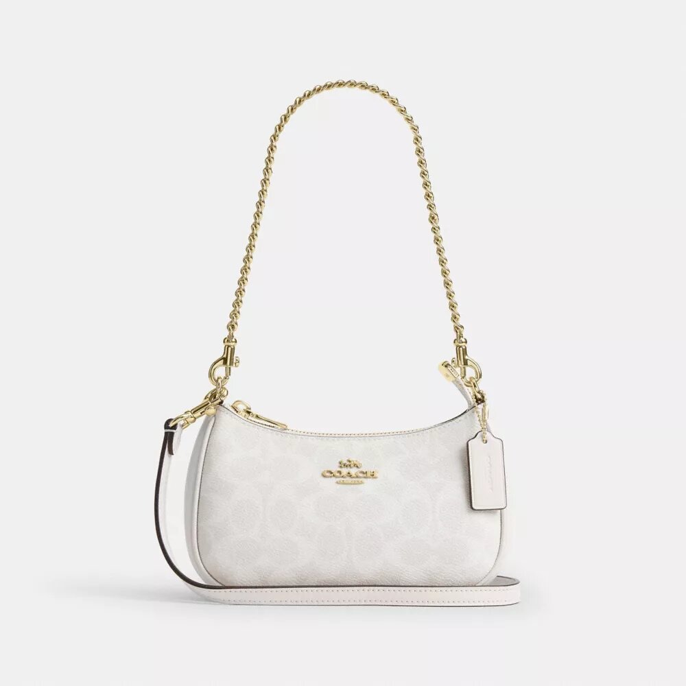 Teri Mini-crossbody-taske i Signature Canvas