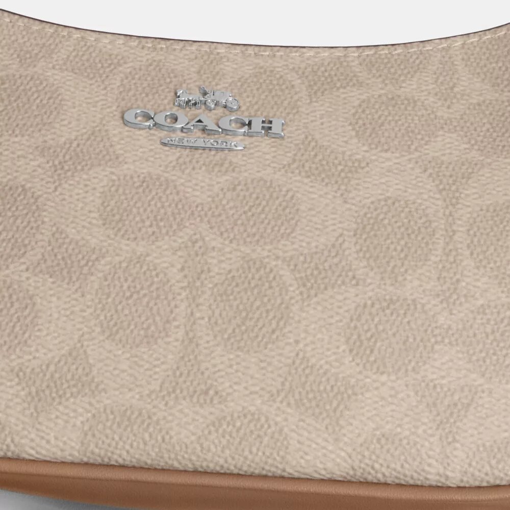 Teri Mini-crossbody-taske i Signature Canvas