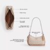 Teri Mini-crossbody-taske i Signature Canvas
