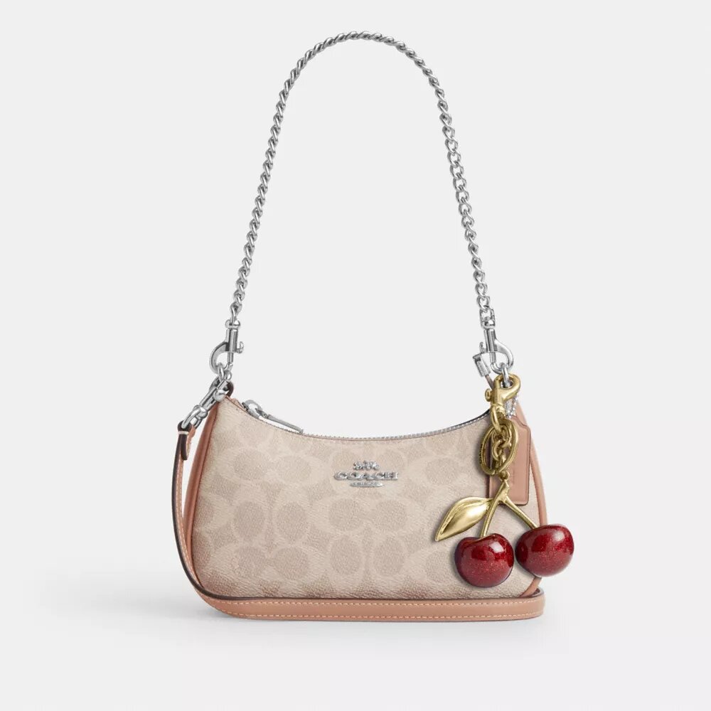 Teri Mini-crossbody-taske i Signature Canvas
