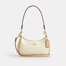 Teri Mini-crossbody-taske i signaturlæder