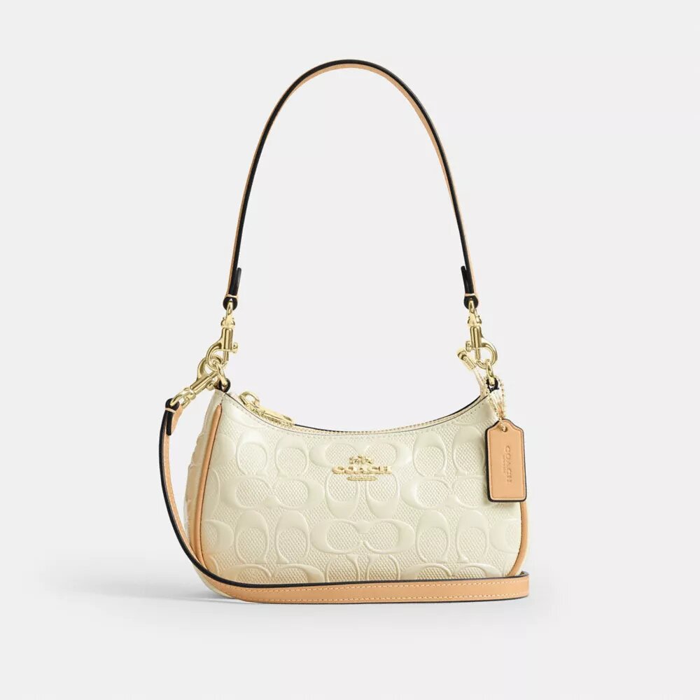 Teri Mini-crossbody-taske i signaturlæder