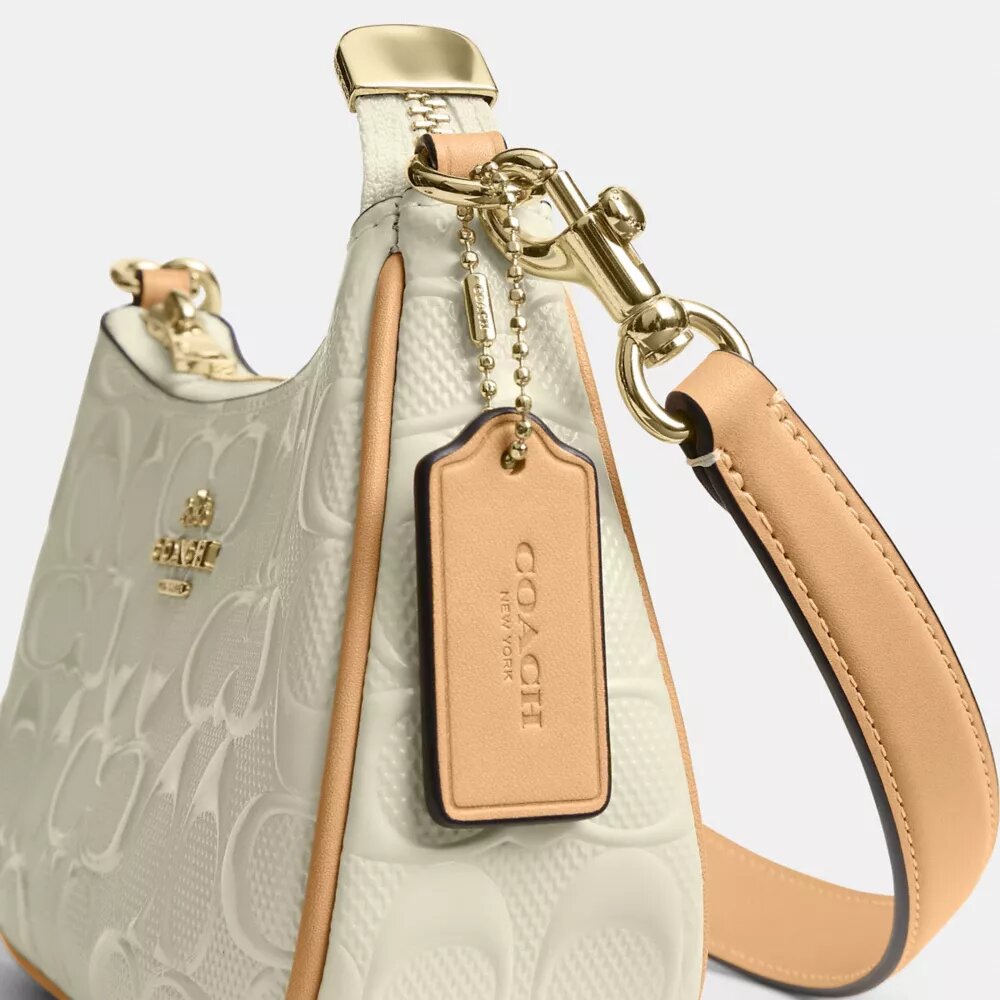 Teri Mini-crossbody-taske i signaturlæder