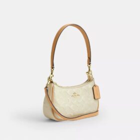 Teri Mini-crossbody-taske i signaturlæder