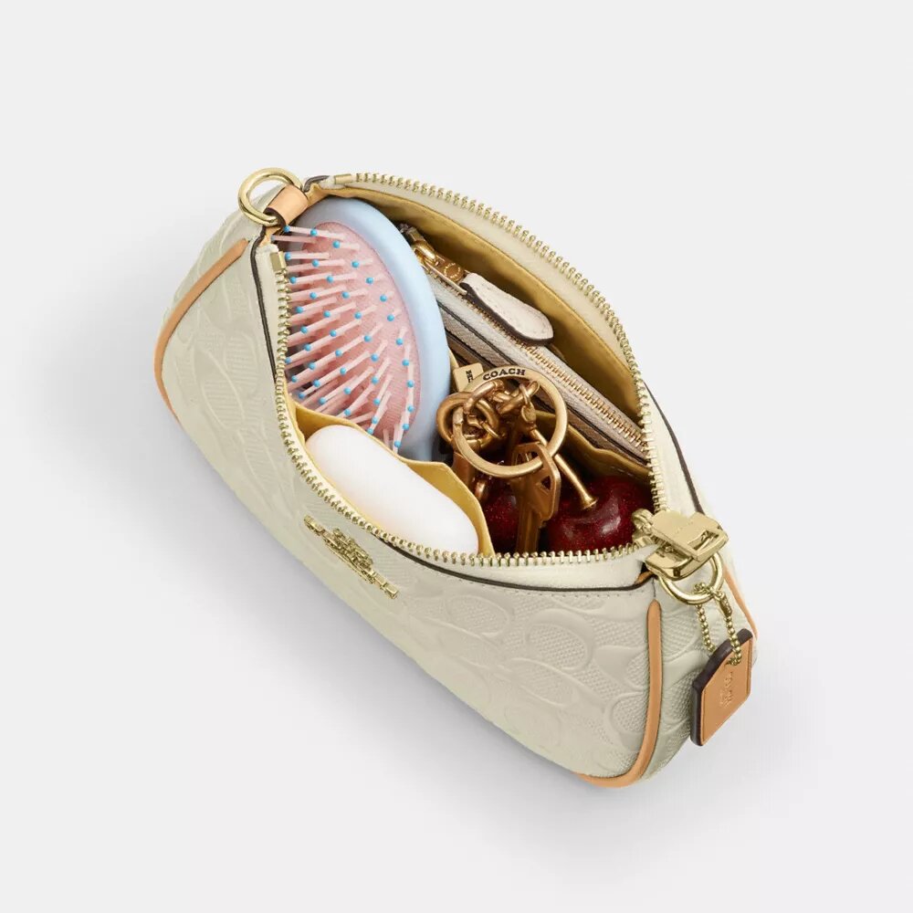 Teri Mini-crossbody-taske i signaturlæder