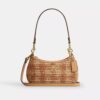 Teri Mini-crossbody-taske med gingham-mønster