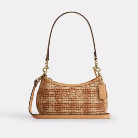 Teri Mini-crossbody-taske med gingham-mønster