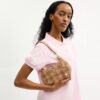 Teri Mini-crossbody-taske med gingham-mønster