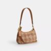 Teri Mini-crossbody-taske med gingham-mønster