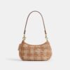 Teri Mini-crossbody-taske med gingham-mønster