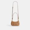 Teri Mini-crossbody-taske med gingham-mønster