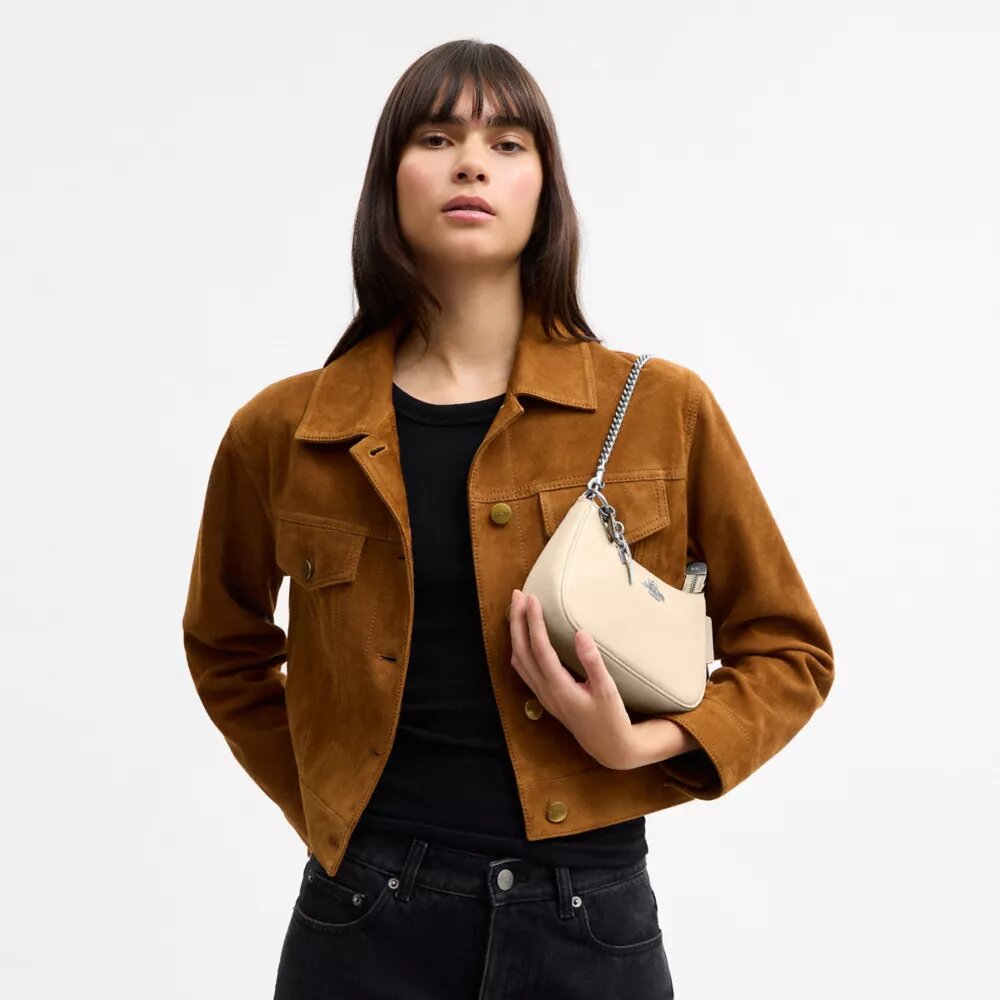 Teri Mini-crossbody-taske med vedhæng