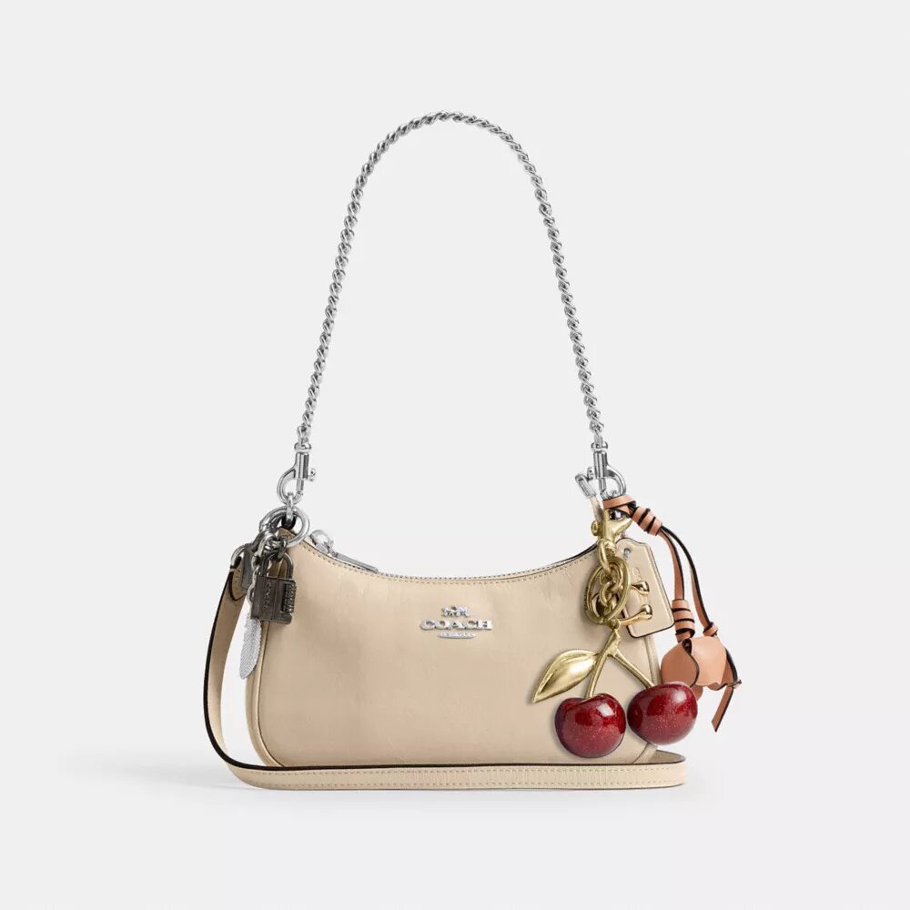 Teri Mini-crossbody-taske med vedhæng