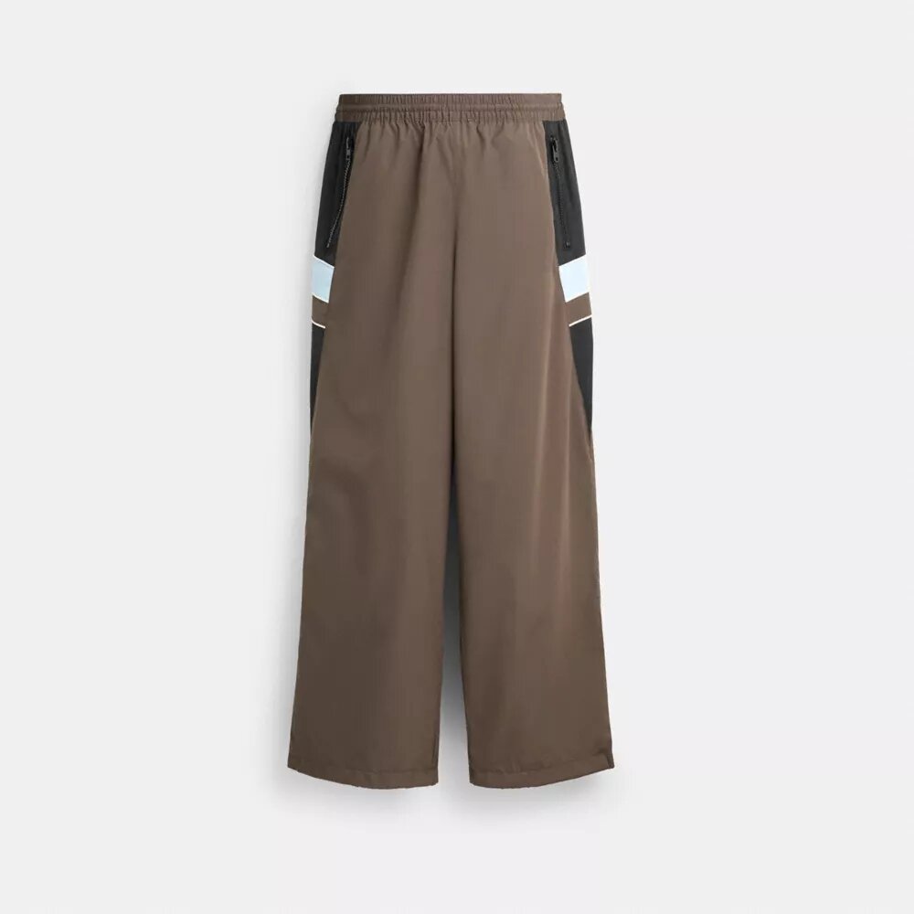 Træningsbukser med lige ben i genanvendt Polyester