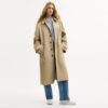 Trenchcoat af genbrugt bomuld