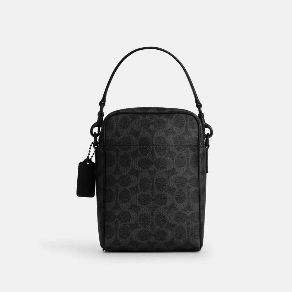 Tristan crossbody-taske 14 i Signature Canvas