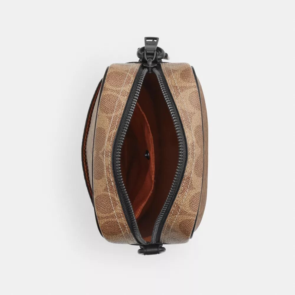 Tristan crossbody-taske 14 i Signature Canvas