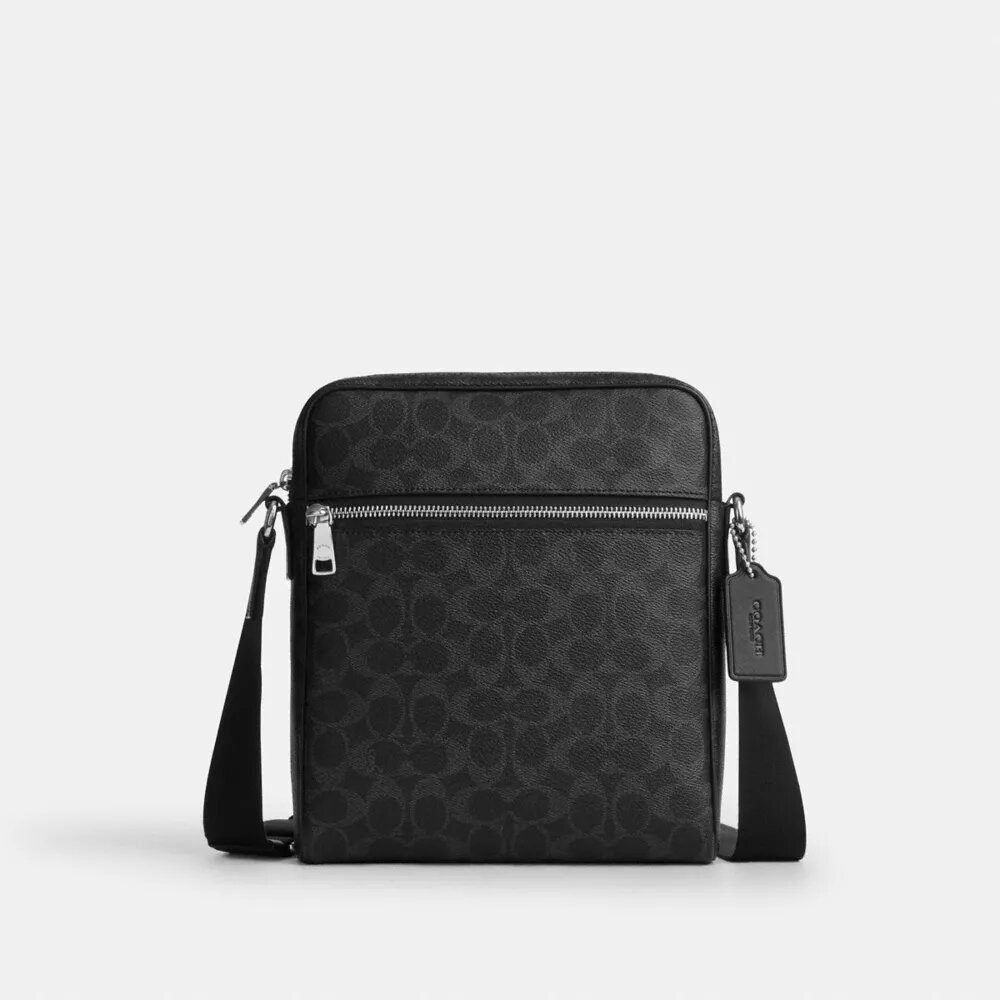 Tristan crossbody-taske 22 i Signature Canvas