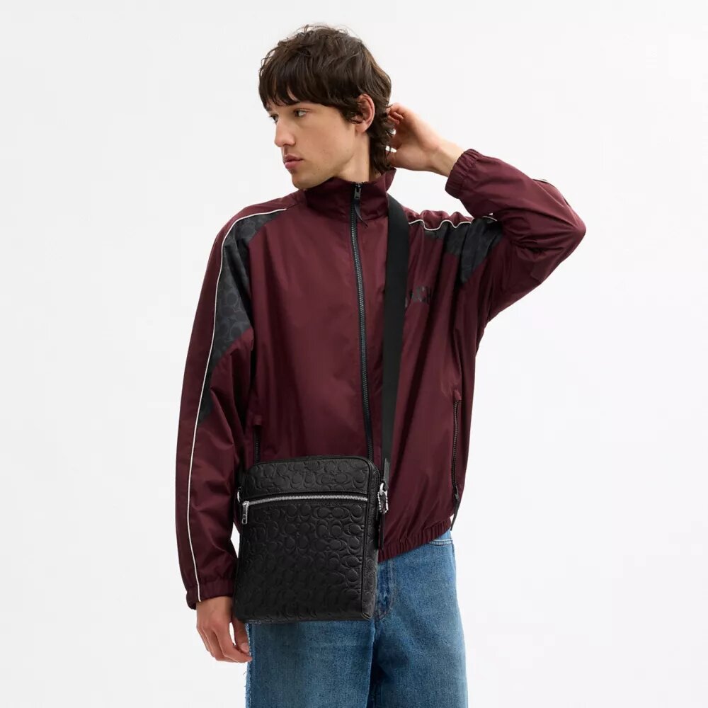Tristan crossbody-taske 22 i signaturlæder