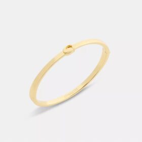 Tynd armring med hængsel i vores signaturdesign