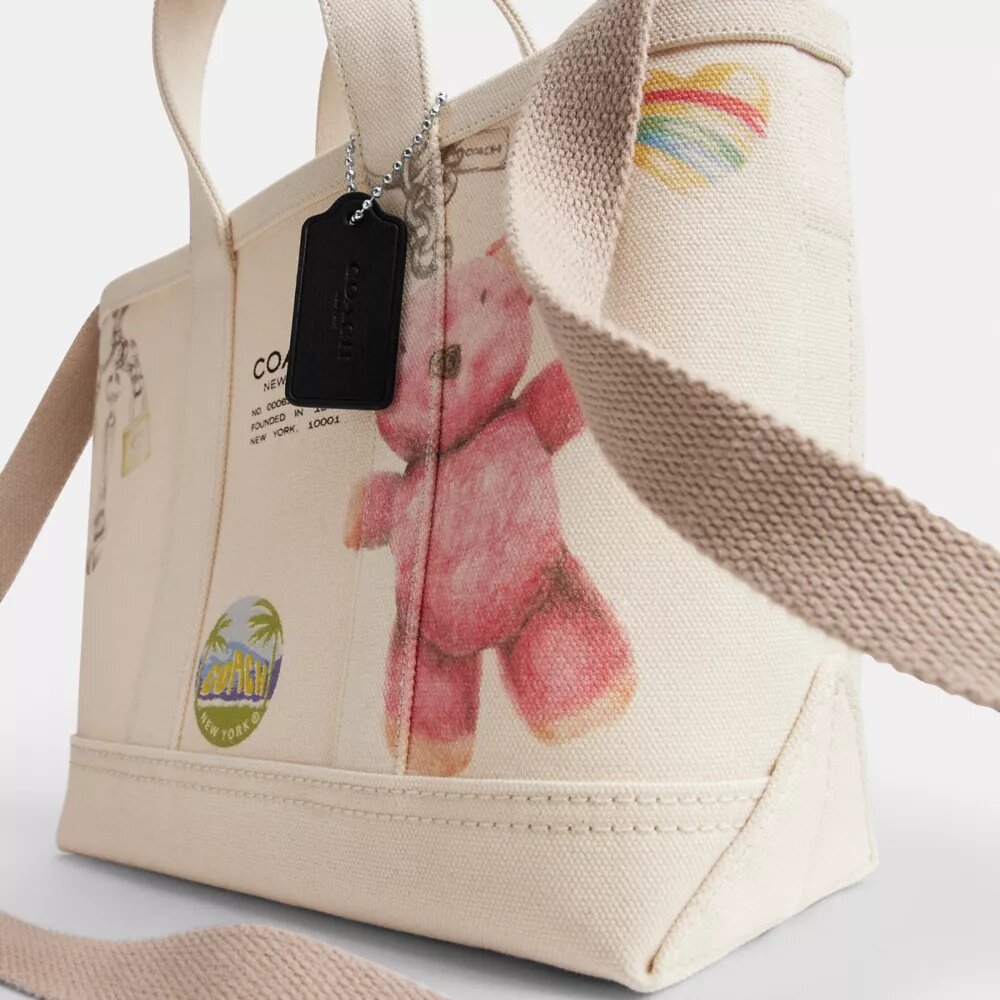 Utility Tote 27 med skitseprint