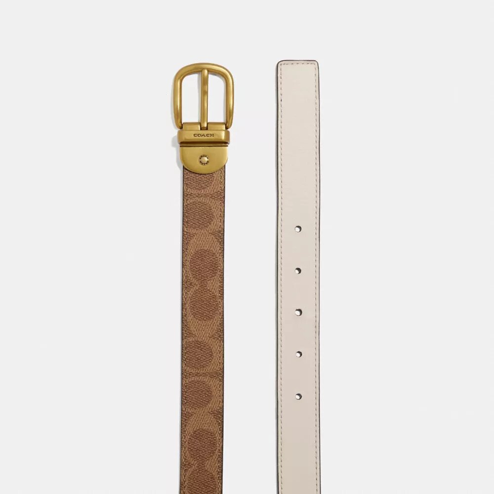 Vendbart bælte med selespænde, 25 mm