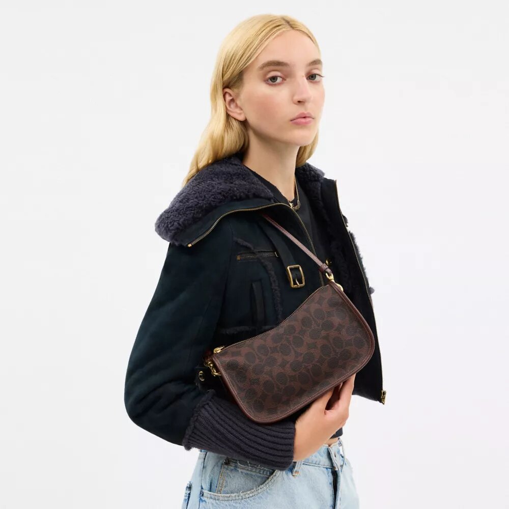 Waverly-taske i Signature Canvas